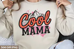 Cool mama PNG, Mothers Day Sublimation PNG Product Image 1