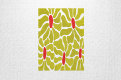 Abstract Floral Pattern Embroidery Design Product Image 1