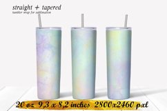 Alcoholic ink tumbler, 20 oz skinny tumbler sublimation png Product Image 1