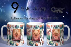 Mystic abstract design | Religion signs Mug Sublimation, PNG Product Image 1