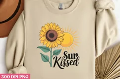 Sun Kissed PNG, Sunflower Quote Collection Clipart Product Image 2