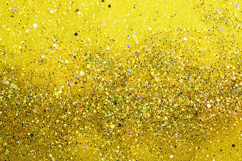 Yellow background with scattered glitter and sparkles Product Image 1