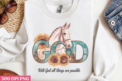 With God, All Things Are Possible PNG Product Image 1