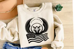 USA Eagle Svg Design | Svg Cut Files | Shirt Svg Product Image 2