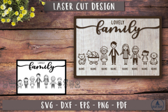 Personalized Family laser cut | Custom family bundle Product Image 3