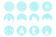 Christmas Sticker Bundle. Stickers Printable PNG Product Image 2