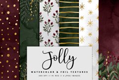 Jolly Watercolor &amp; Foil Textures Product Image 1