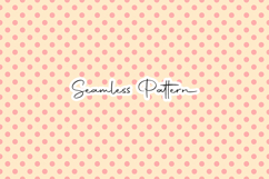Pastel Polka Dot Seamless Pattern Product Image 8