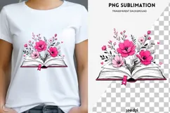 Book besties png design for T-shirts Product Image 1