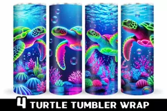 Turtle Tumbler Wrap | Sublimation | Tumblers Product Image 1