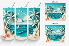 3D Summer Tumbler Wrap PNG Bundle Vol 4 Product Image 2