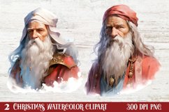 Boho Christmas Clipart , Boho Christmas Clipart Product Image 1