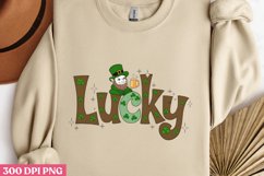 Lucky PNG, St Patricks Day Gnome Sublim Product Image 2