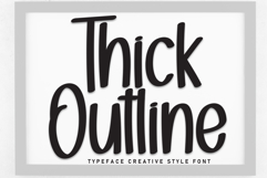 Thick Outline Product Image 1