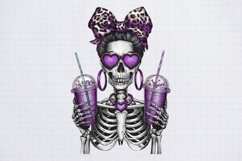 Funny Skeleton Messy CLIPART PNG Product Image 1