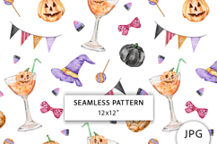 Halloween Seamless Pattern, Digital Paper Product Image 1