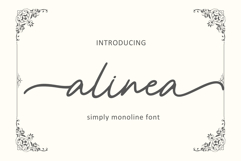 alinea font Product Image 1