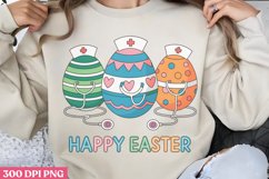 Retro Nurse Easter Sublimation Bundle PNG Product Image 9