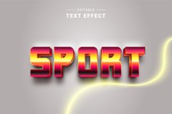 Editable Text Effect for Illustrator. Vector Graphic styles Product Image 1