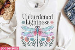 Positive Dragonfly Sublimation Bundle PNG Product Image 6