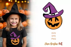 Happy Halloween svg, Pumpkin svg, Spooky season svg Product Image 1