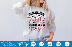 It's The Most Wonderful Time Of The Year SVG Design Product Image 2