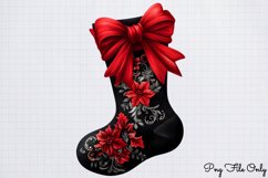 Gothic Christmas Sublimation clipart Bundle Product Image 2