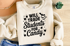 Will trade Students for candy Svg | Halloween | Shirt Svg Product Image 2