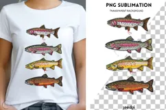 Fishing png design for T-shirts Product Image 1