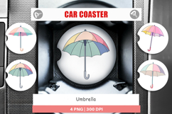 Car Coaster Spring Umbrella Product Image 1