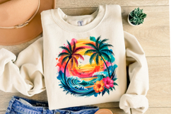 Beach Summer svg Design | Svg Cut Files | Shirt Svg Product Image 2