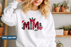 Mimi Christmas sublimation PNG Design, PNG Sublimation Product Image 2
