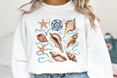 Seashells SVG Design | SVG Cut files Product Image 2