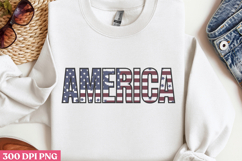 America PNG, 4th Of July Sublimation PNG Product Image 2