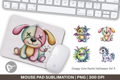 Mouse Pad Creepy Cute Pastel Halloween Product Image 1