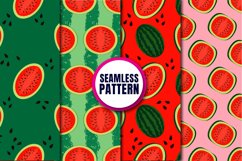 Watermelon Digital Paper Pattern Product Image 3