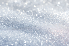 A sparkling silver glitter background with a bokeh effect Product Image 1