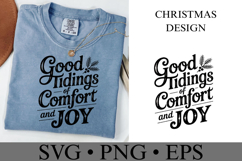 Good Tidings of Comfort and Joy Svg | Shirt Svg Product Image 3