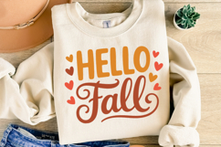 Hello Fall Svg | Thanksgiving Svg | Shirt Svg Product Image 2