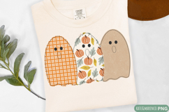 Preppy Ghost PNG | Girl Halloween PNG | Fall PNG Product Image 1