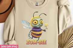 Zom-Bee PNG, Bee the Sunshine PNG, Bee Product Image 2