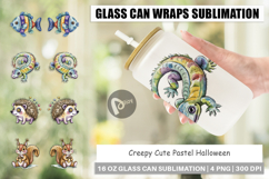 Glass Can Creepy Cute Pastel Halloween Product Image 1