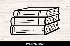 Stack Of Books SVG Product Image 1