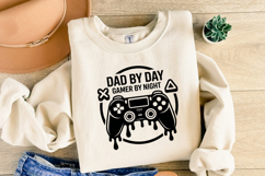 Dad by day Gamer by night svg | Svg Cut File | Shirt Svg Product Image 2
