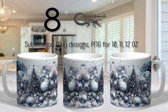 Celestial Christmas | 8 Xmas Sublimation Mug designs Product Image 1