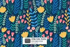 Spring Meadow Floral Seamless Pattern Product Image 1