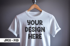 Hanging t-shirt mockup psd &amp; jpeg Product Image 1