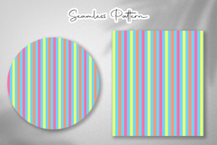 Vibrant Summer Stripe Seamless Digital Paper Pack Product Image 4