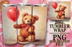 Love Animals Heart Balloon Tumbler Product Image 1