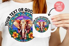 Elephant Floral Sublimation Bundle Product Image 2